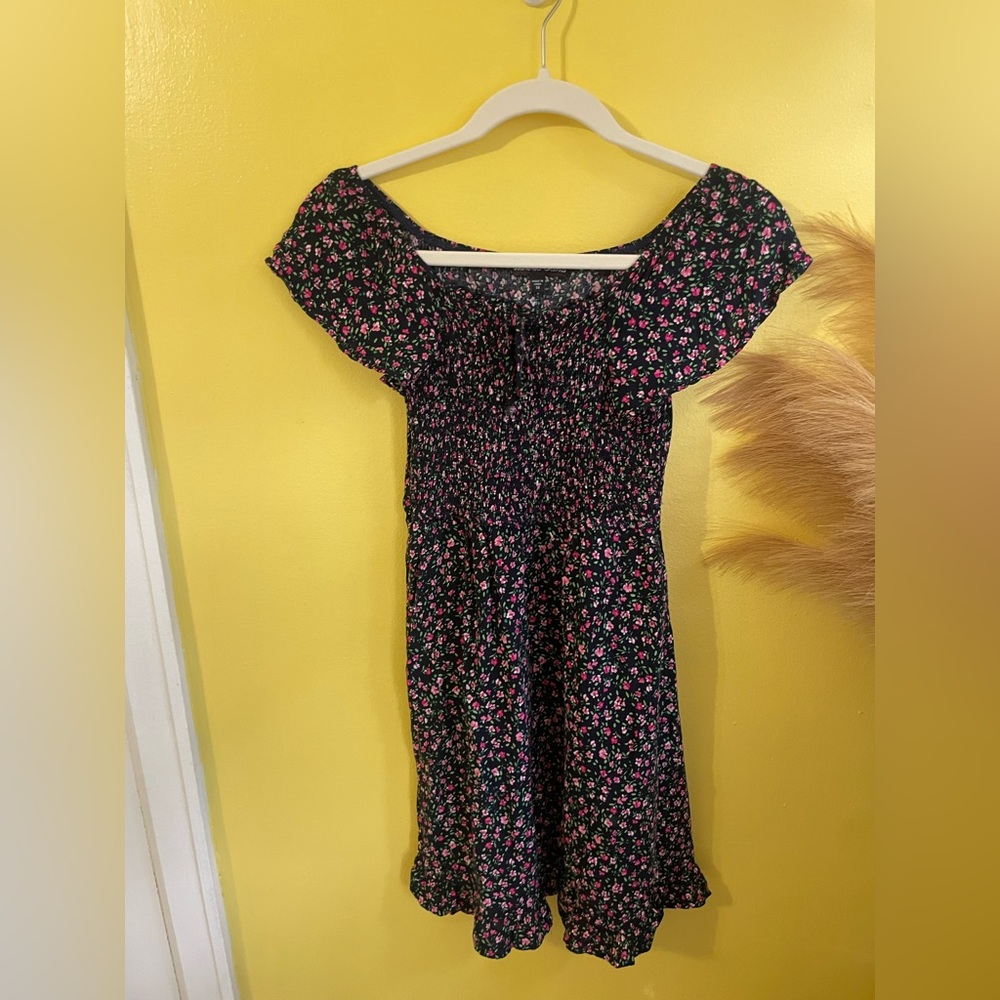 ☀️Floral Off-Shoulder Dress